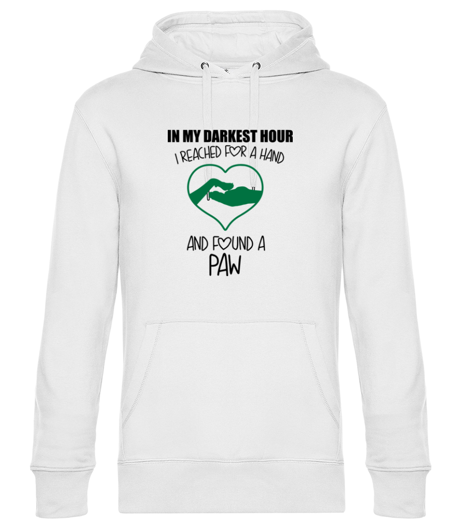 I Found A Loving Paw · Sweat à capuche standard homme