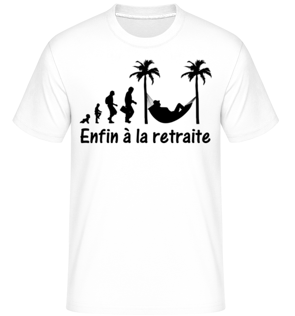 Enfin À La Retraite ·  T-Shirt Shirtinator homme