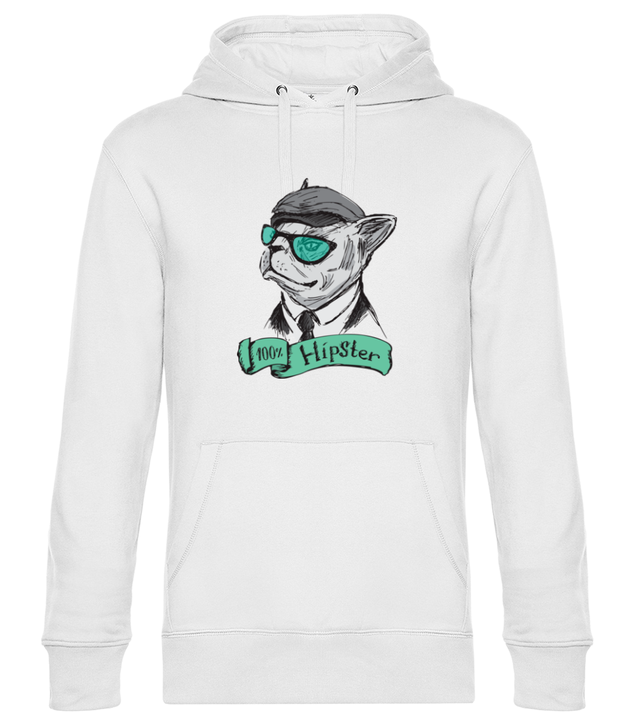 100% Chien De Hipster · Sweat à capuche standard homme
