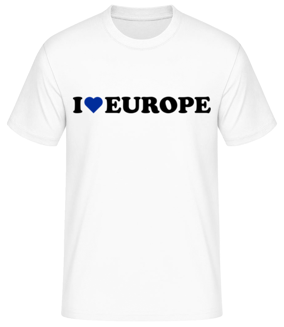 I Love Europe · T-shirt standard Homme