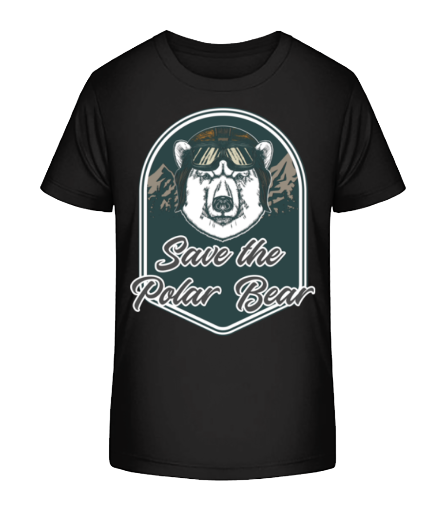 Save The Polar Bear · T-shirt bio Enfant Stanley Stella 2.0