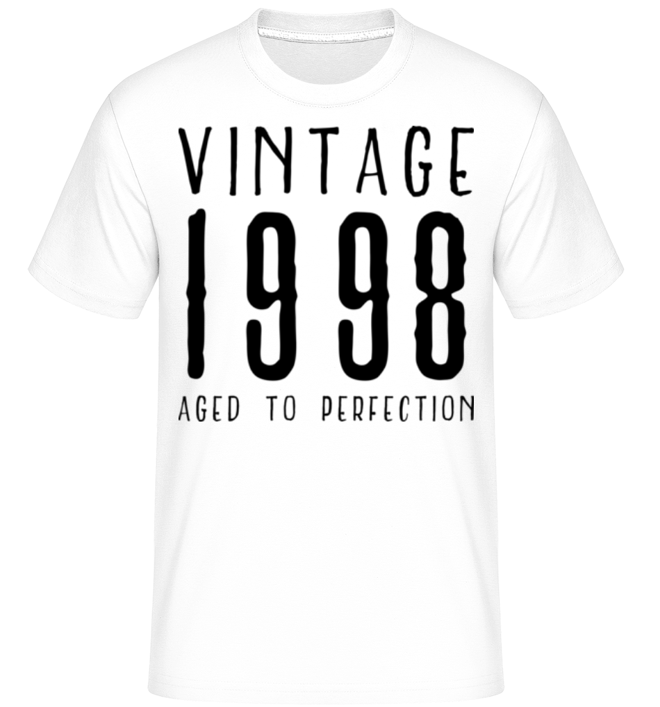 Vintage 1998 Aged To Perfection ·  T-Shirt Shirtinator homme