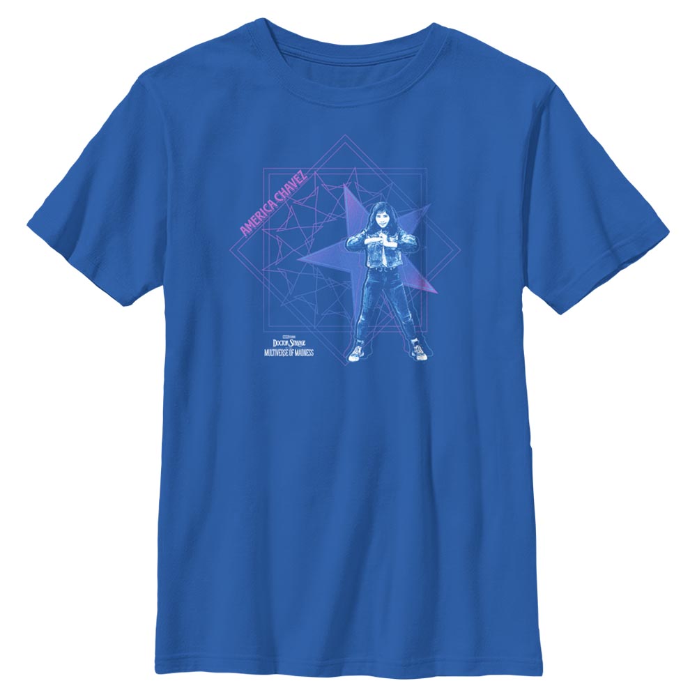 Marvel - Doctor Strange - America Chavez Red Blue - Enfant T-shirt