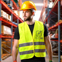 Warnweste - Neon gelb