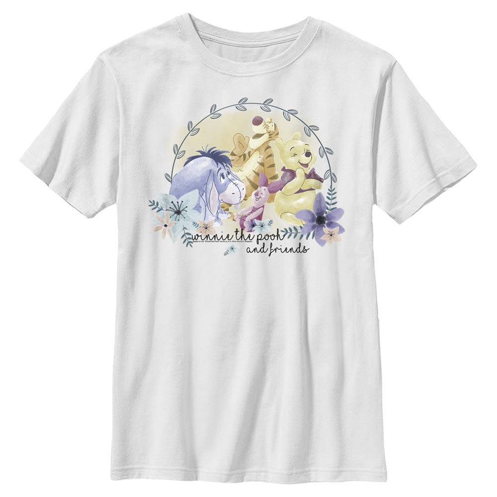 Disney - Winnie l'ourson - Photo de groupe Winnie and Friends - Enfant T-shirt