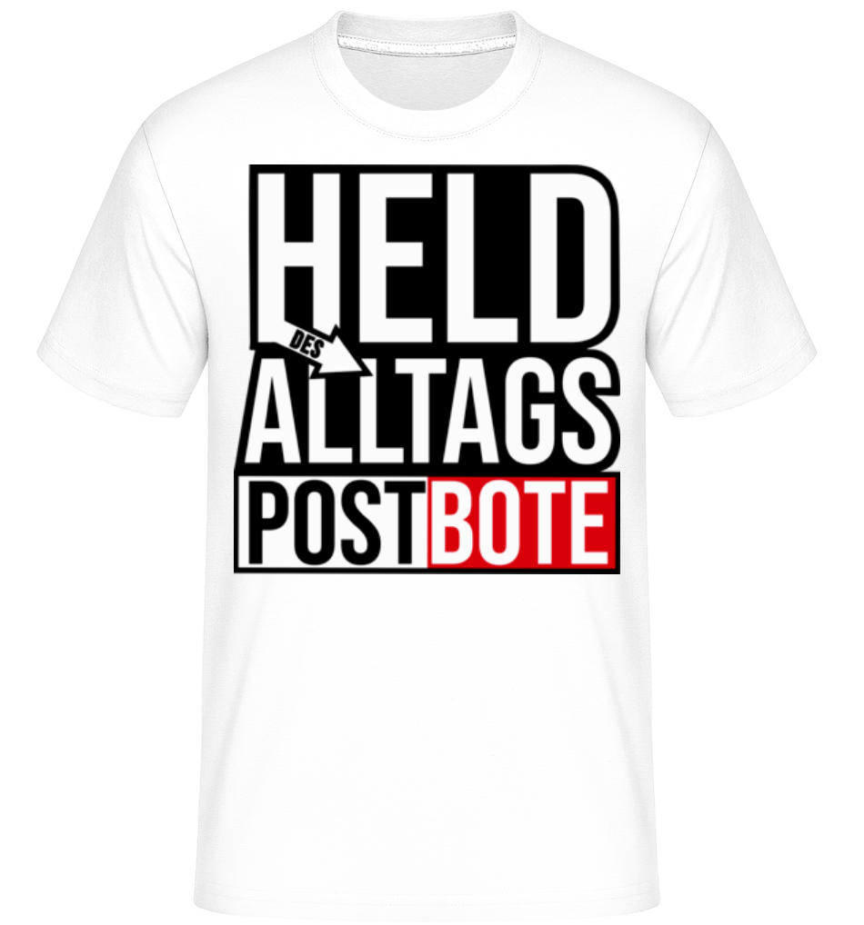 Heldin Des Alltags Postbote · Shirtinator Männer T-Shirt