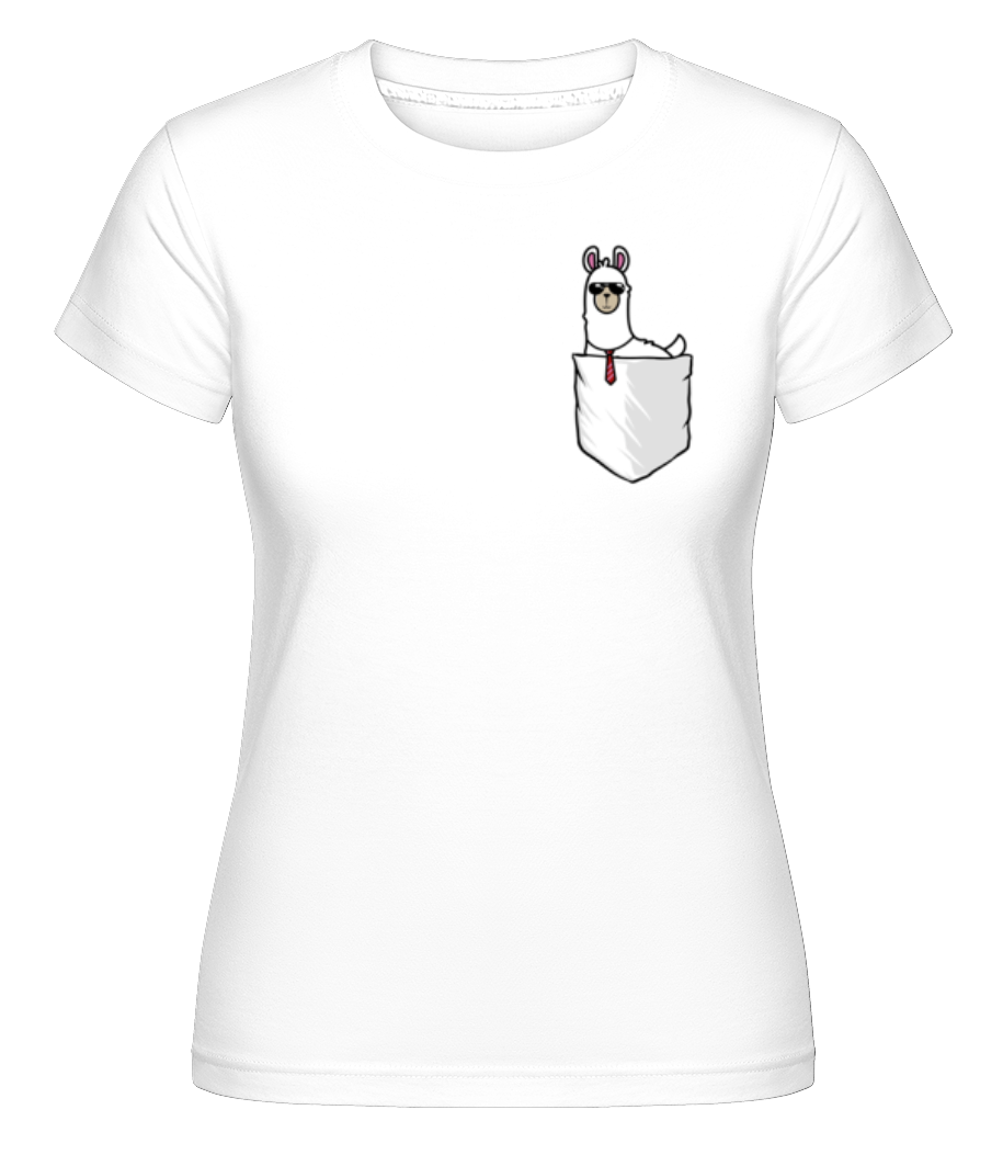 Poche Poitrine En Alpaga ·  T-shirt Shirtinator femme