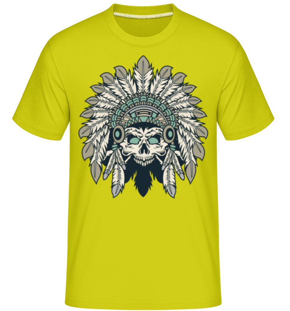 Indian Headdress Skull ·  T-Shirt Shirtinator homme
