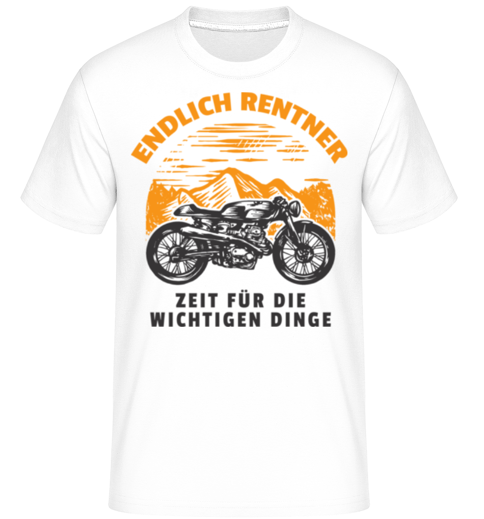 Endlich Rentner Motorrad · Shirtinator Männer T-Shirt