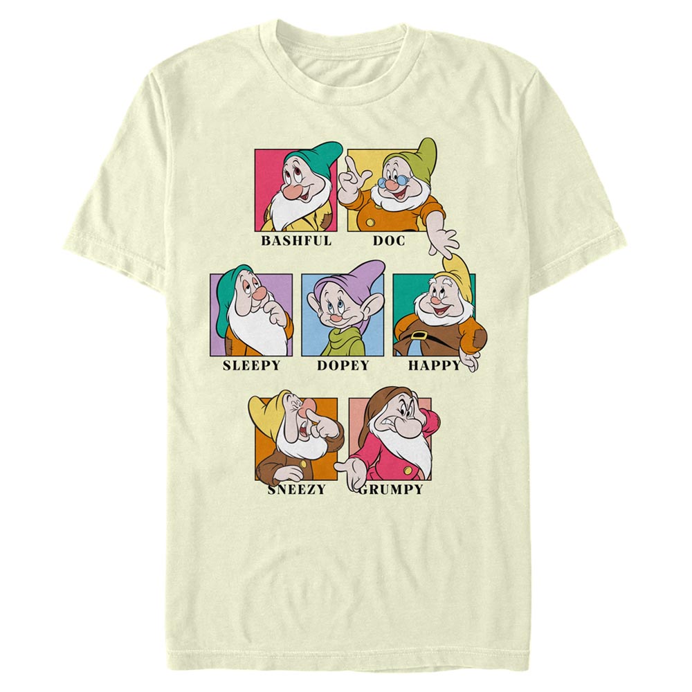 Disney - Blanche-Neige et les Sept Nains - Photo de groupe 7 Dwarfs - Homme T-shirt