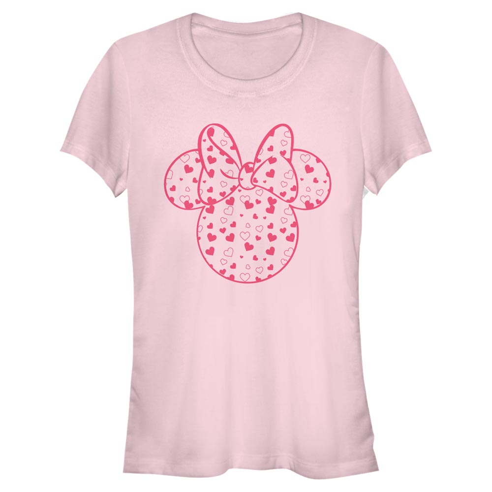 Disney - Mickey Mouse - Minnie Mouse Hearts Fill - Femme T-shirt