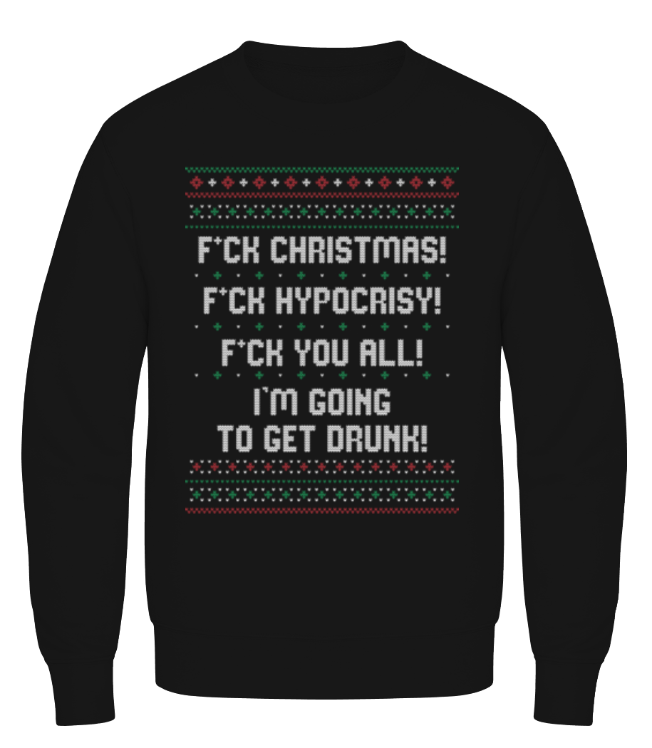 Fck Christmas · Sweatshirt Homme