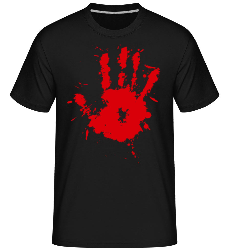 Empreinte De Main Sanglante ·  T-Shirt Shirtinator homme