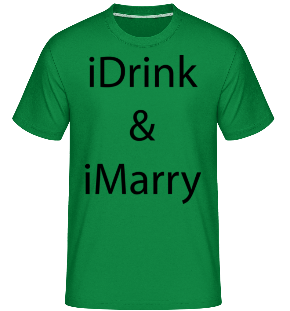 iDrink & iMarry ·  T-Shirt Shirtinator homme