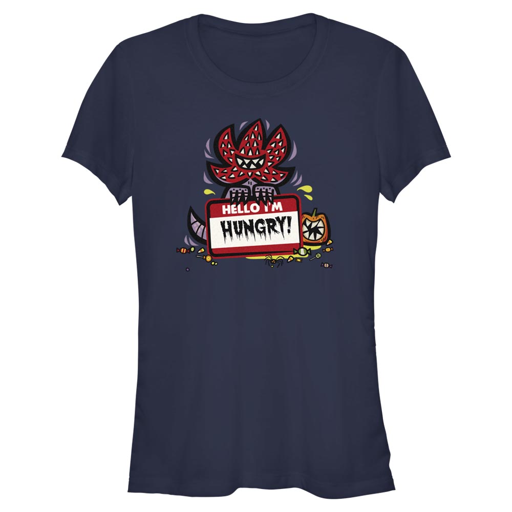 Netflix - Stranger Things - Demogorgon Hungry - Halloween - Femme T-shirt