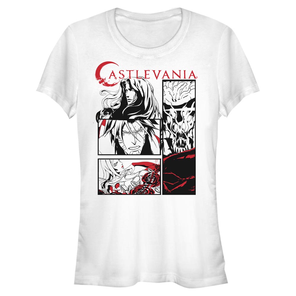 Netflix - Castlevania - Photo de groupe Comic Style - Femme T-shirt