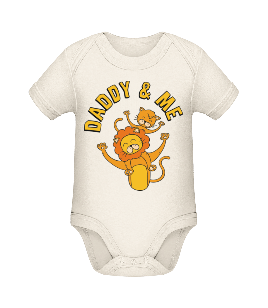 Daddy And Me Lion · Body manches courtes bio