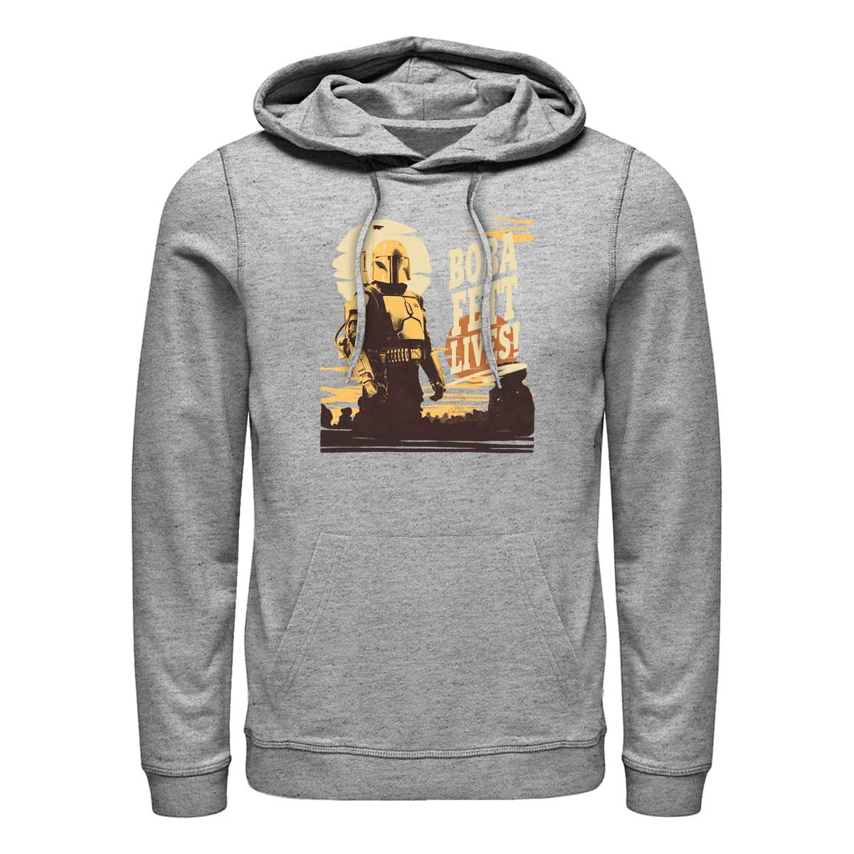 Star Wars - Book of Boba Fett - Boba Fett Lives - Unisex Sweat à capuche