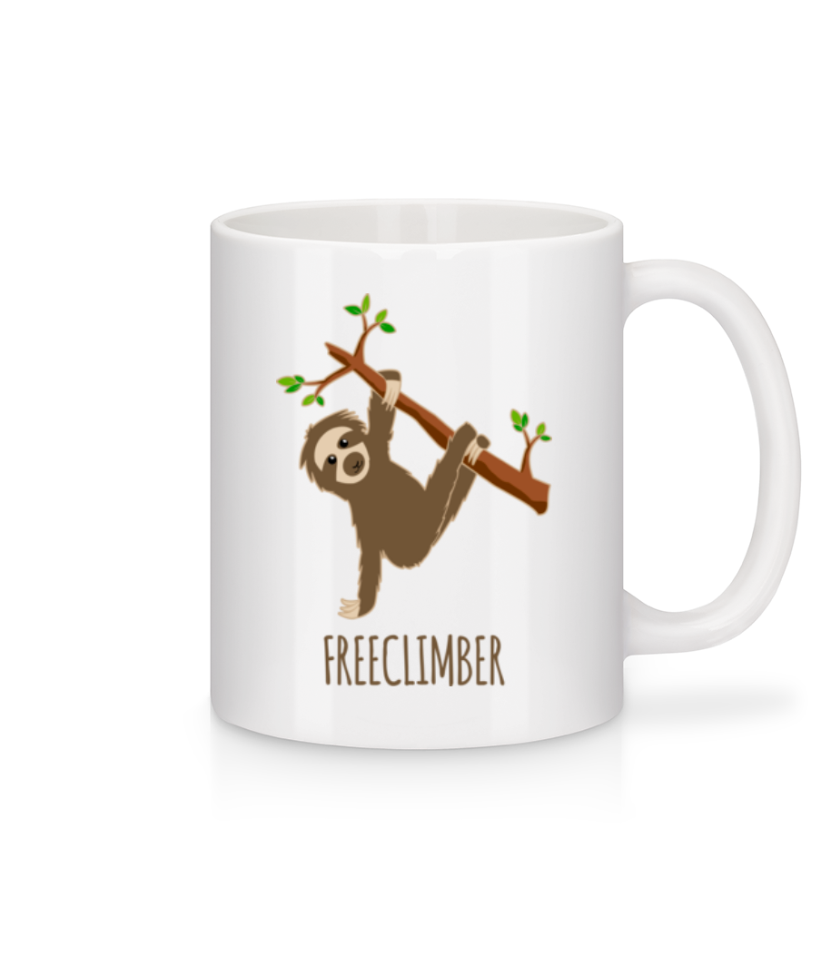 Freeclimber Indolence · Mug en céramique blanc