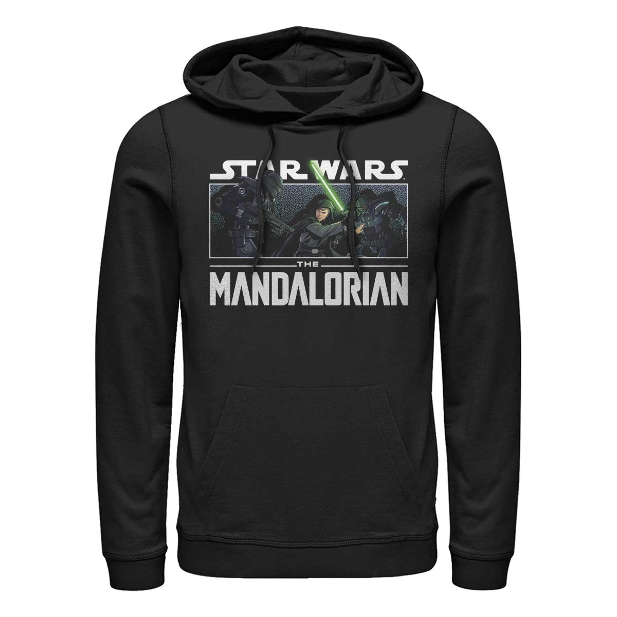 Star Wars - The Mandalorian - Luke Skywalker Luke VS Dark Troopers - Unisex Sweat à capuche