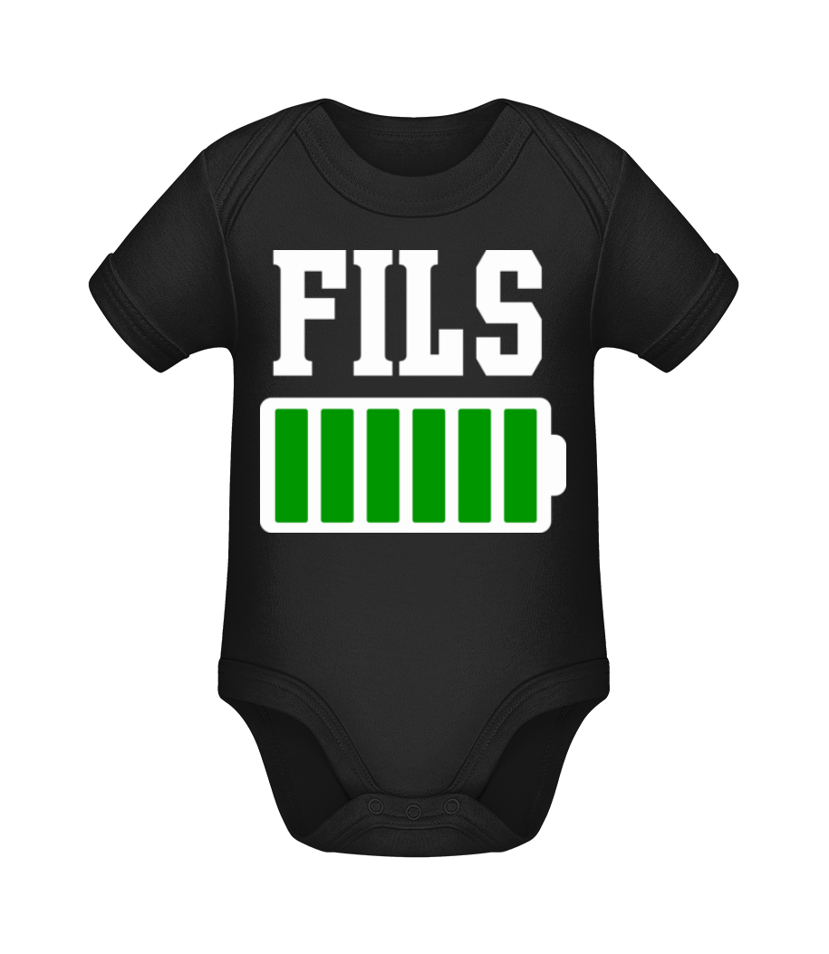 Fils · Body manches courtes bio