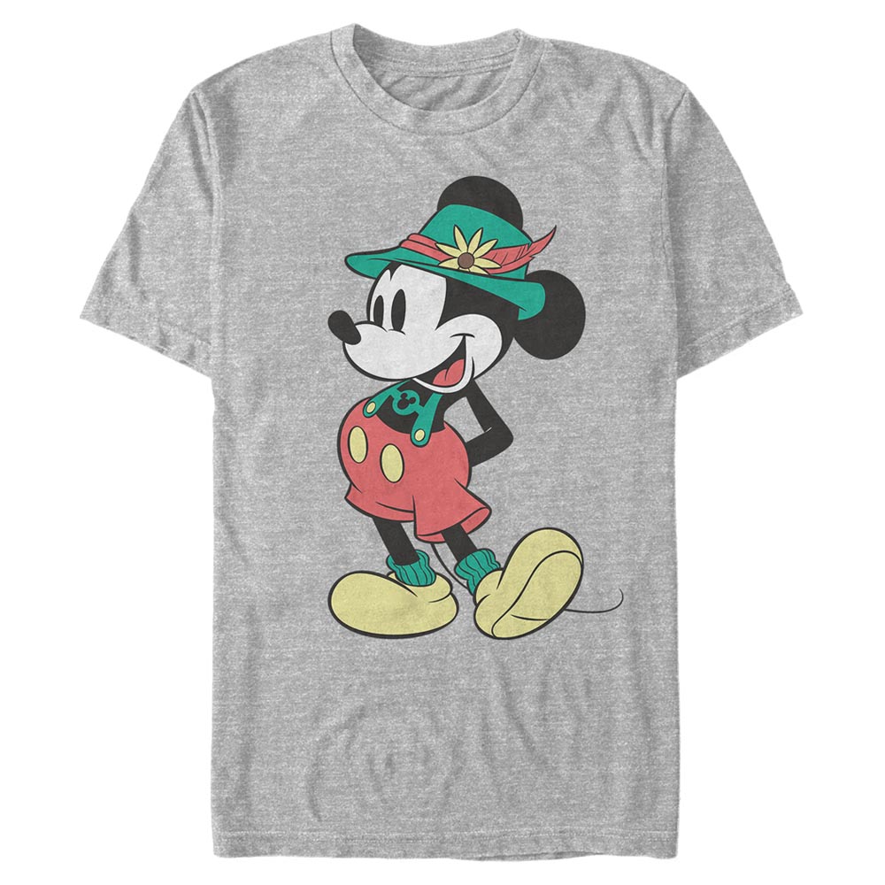 Disney - Mickey Mouse - Mickey Mouse Lederhosen Basics - Homme T-shirt
