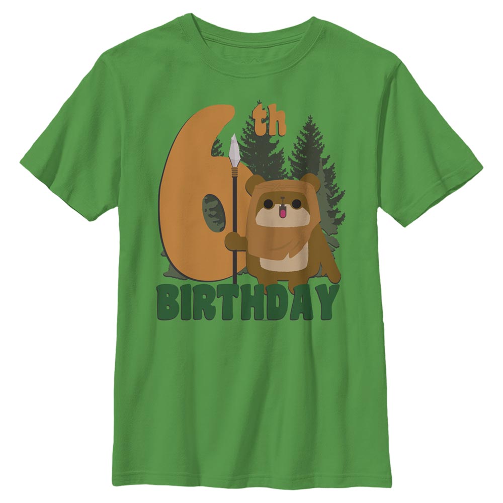 Star Wars - Ewoks 6th Birthday - Birthday - Enfant T-shirt