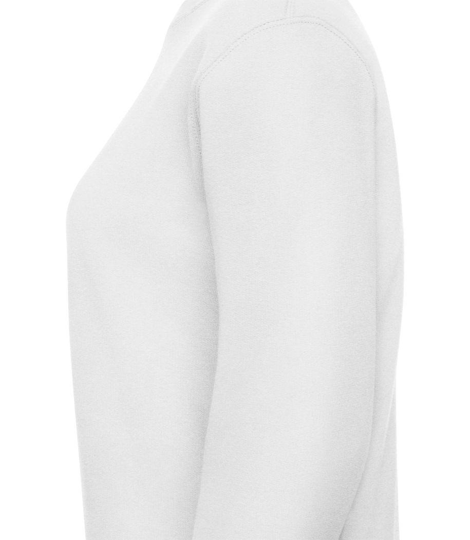 Aperçu: Sweat-shirt standard pour femme - Blanc - Gauche