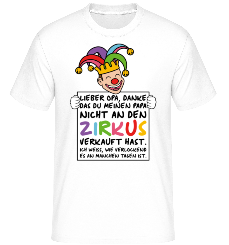 Papa An Zirkus Verkauft · Shirtinator Männer T-Shirt