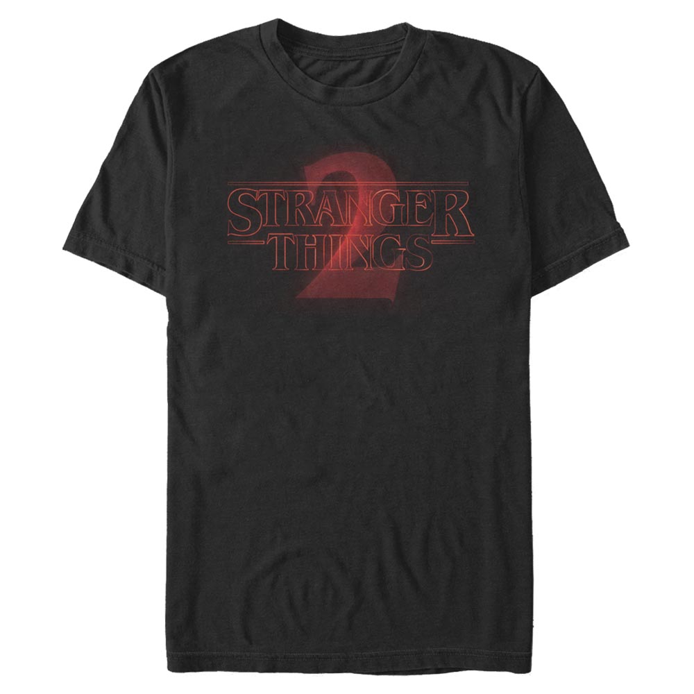 Netflix - Stranger Things - Logo Stranger Two Neon logo - Homme T-shirt