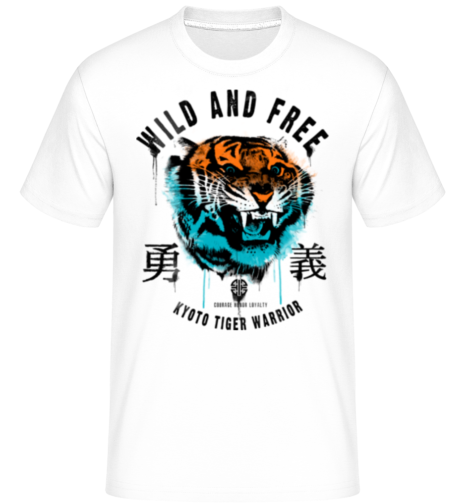Wild And Free Tiger ·  T-Shirt Shirtinator homme