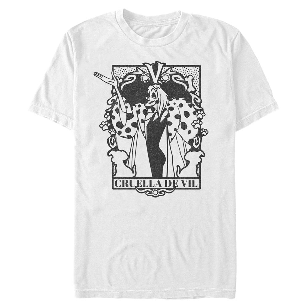 Disney Classics - Les 101 Dalmatiens - Cruella d'Enfer Cruella Tarot - Homme T-shirt
