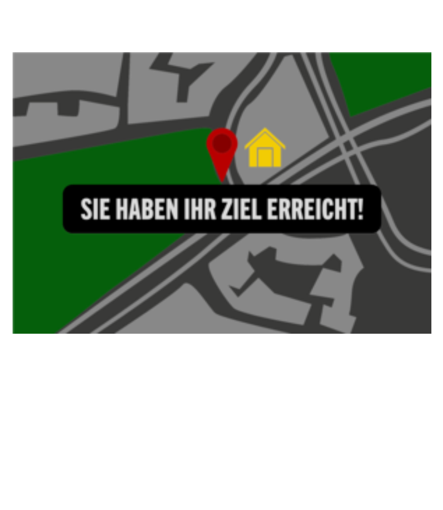 Sie Haben Ihr Ziel Erreicht - Fußmatte - Weiß - Vorne