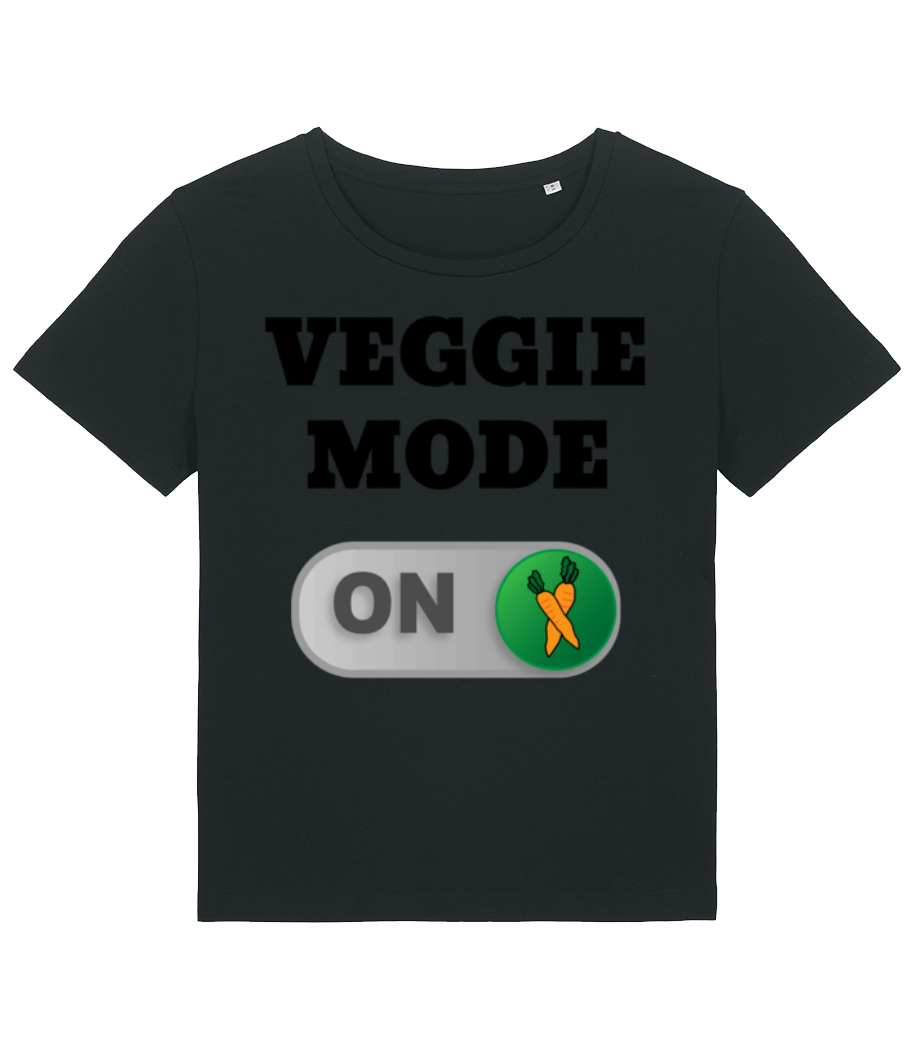 Veggie Mode On - Carrote · T-shirt bio Femme Stanley Stella 2.0