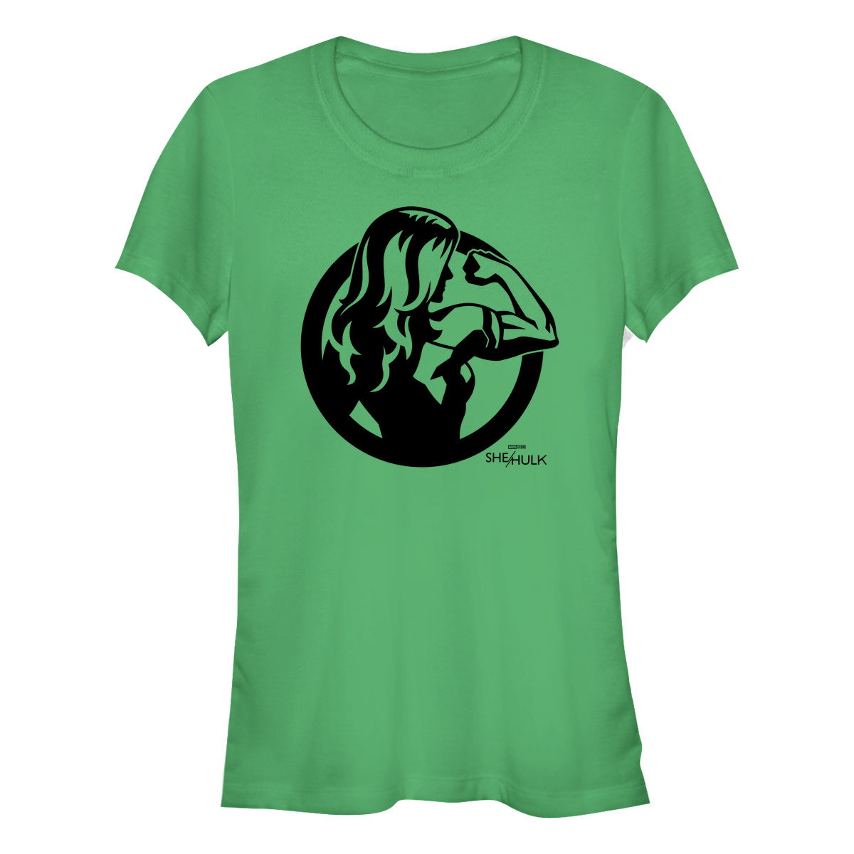 Marvel - She-Hulk Attorney at Law - Miss Hulk Arm Flex Icon - Femme T-shirt