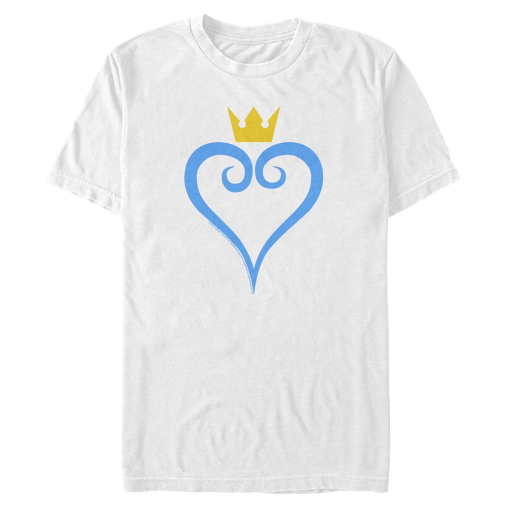 Disney - Kingdom Hearts - Logo Heart and Crown - Homme T-shirt