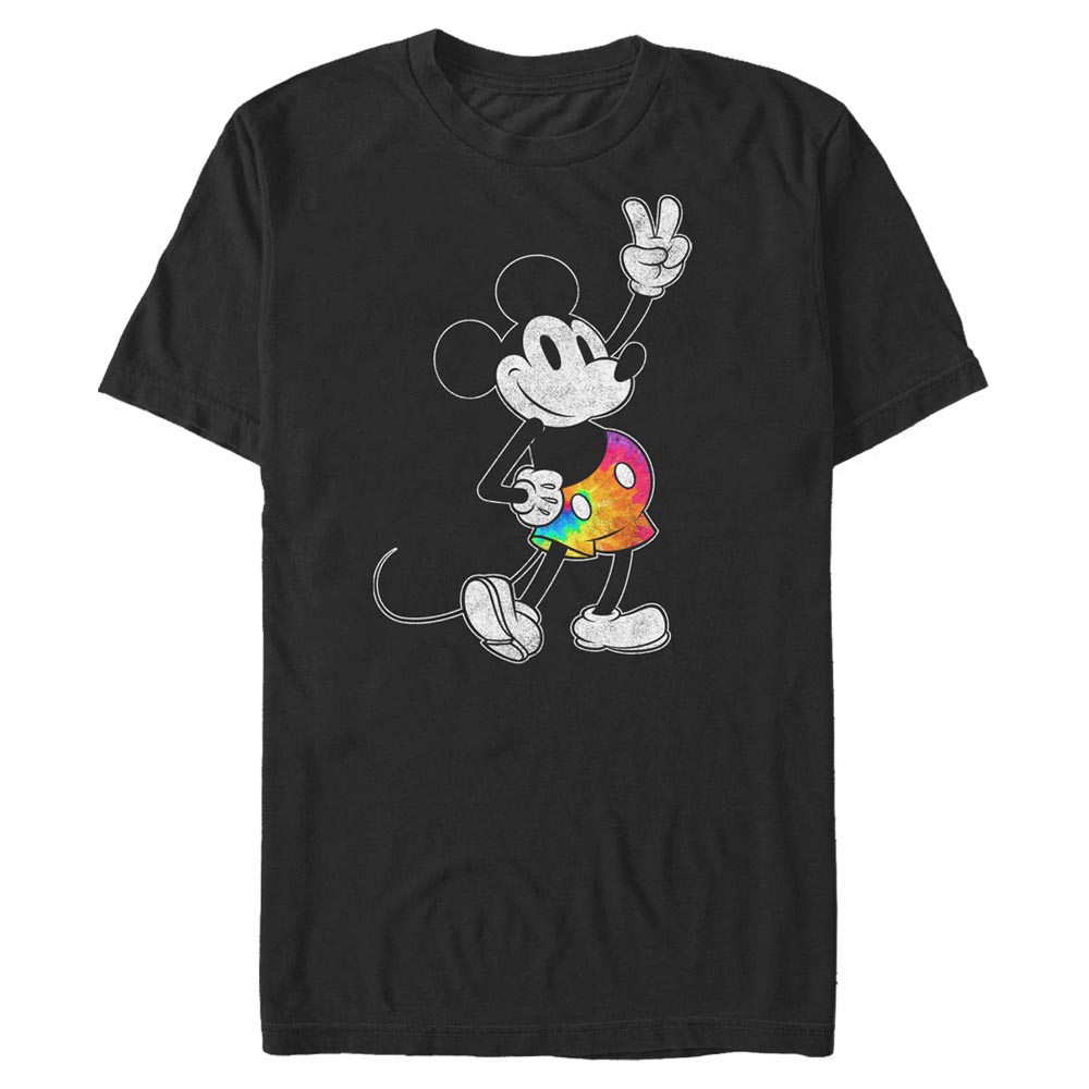 Disney Classics - Mickey Mouse - Mickey Mouse Tie Dye Mickey Stroked - Homme T-shirt