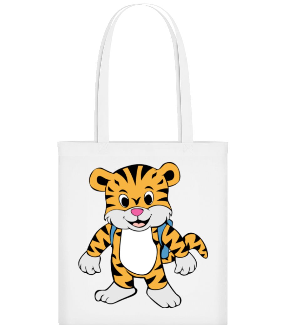 Tigre Doux Avec Sac Á Dos · Tote Bag
