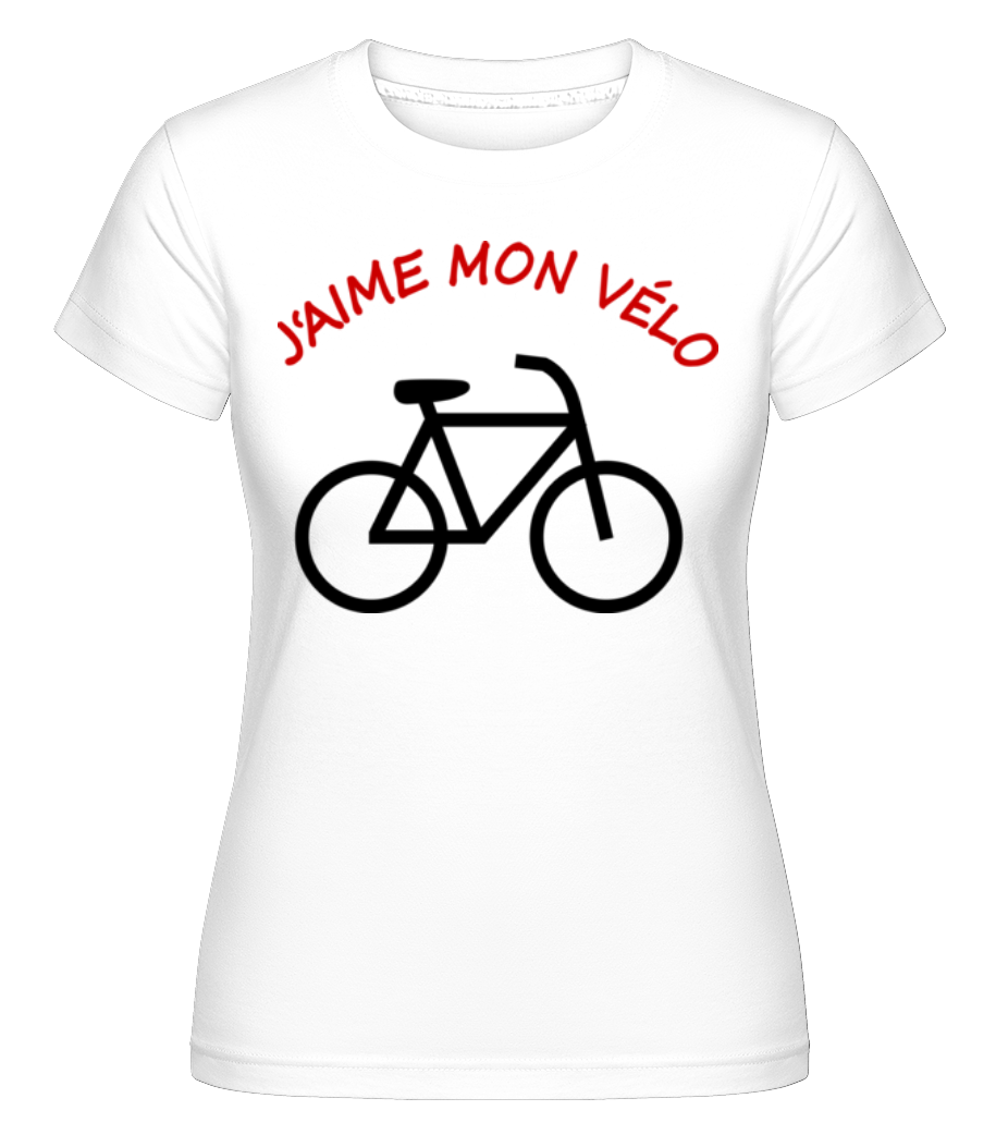 J'Aime Mon Vélo ·  T-shirt Shirtinator femme