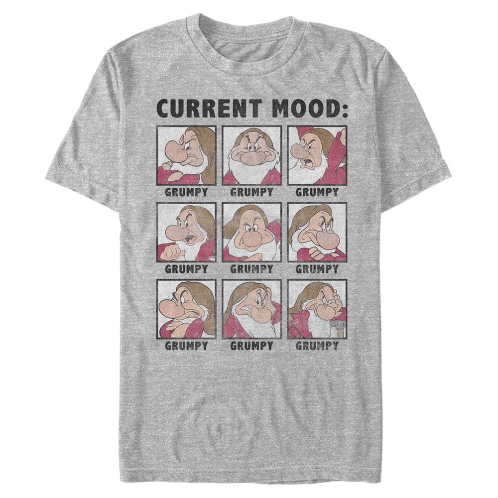 Disney - Blanche-Neige et les Sept Nains - Grincheux Current Mood - Homme T-shirt