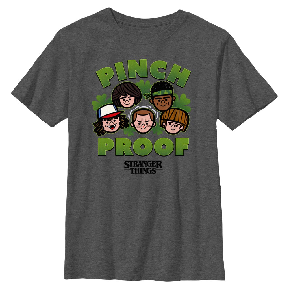 Netflix - Stranger Things - Photo de groupe Pinch Proof - St. Patrick's Day - Enfant T-shirt