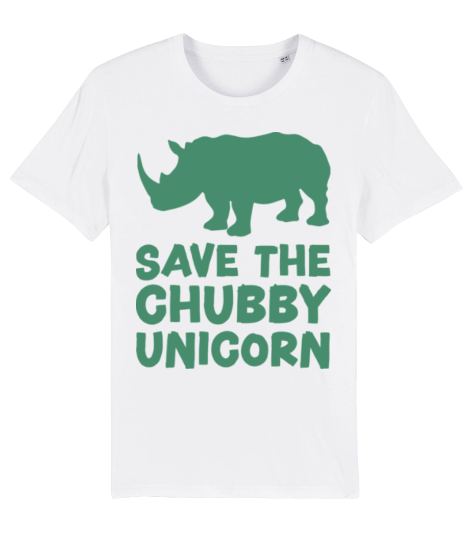 Save The Chubby Unicorn · T-shirt bio Homme Stanley Stella 2.0