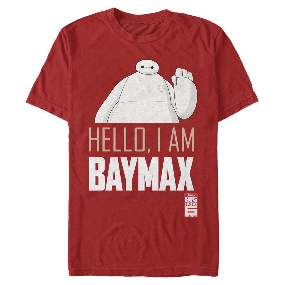 Disney - Les Nouveaux Héros - Baymax Hello - Homme T-shirt