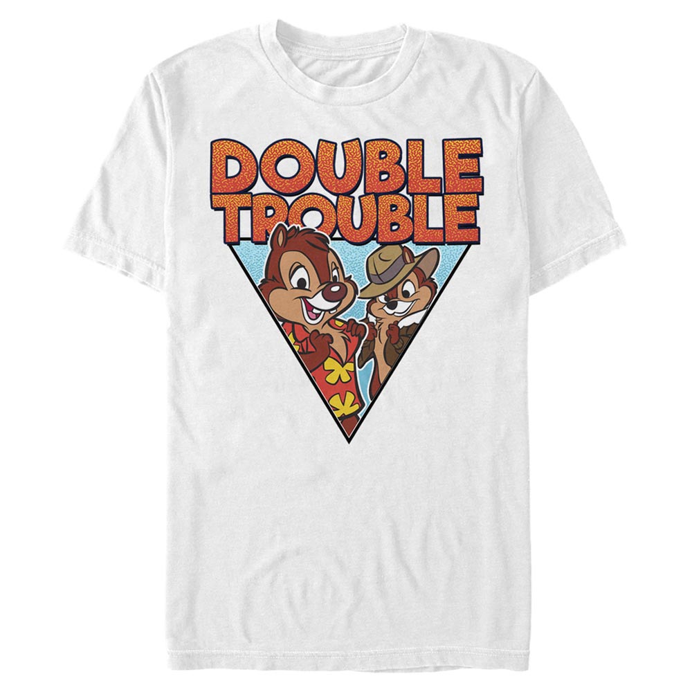 Vorschau: Disney Classics - Chip und Chap - Chip and Dale Buddy Tee R - Männer T-Shirt - Weiß - Vorne