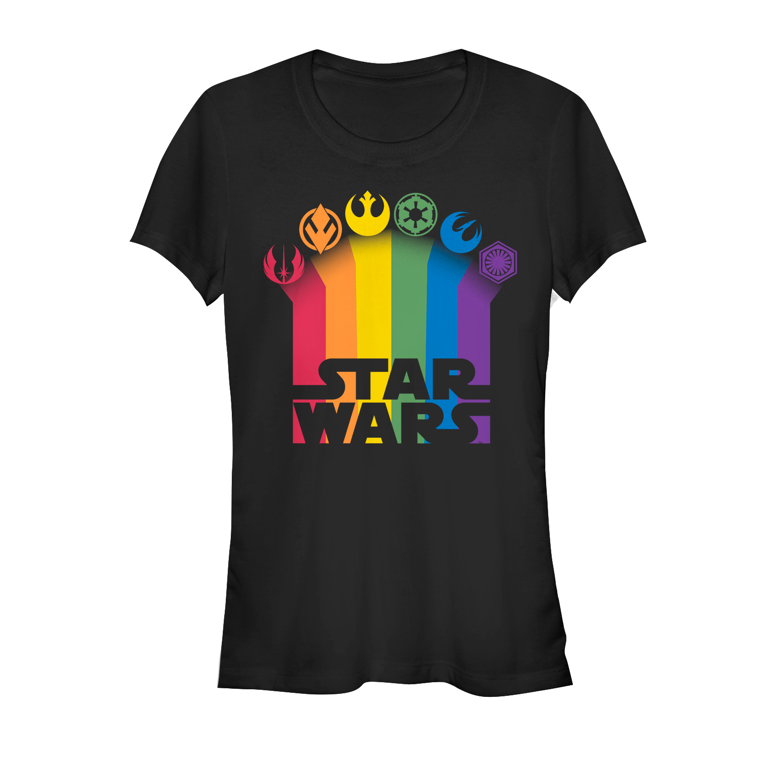 Star Wars - Icons Icon Trails Logo - Pride - Femme T-shirt