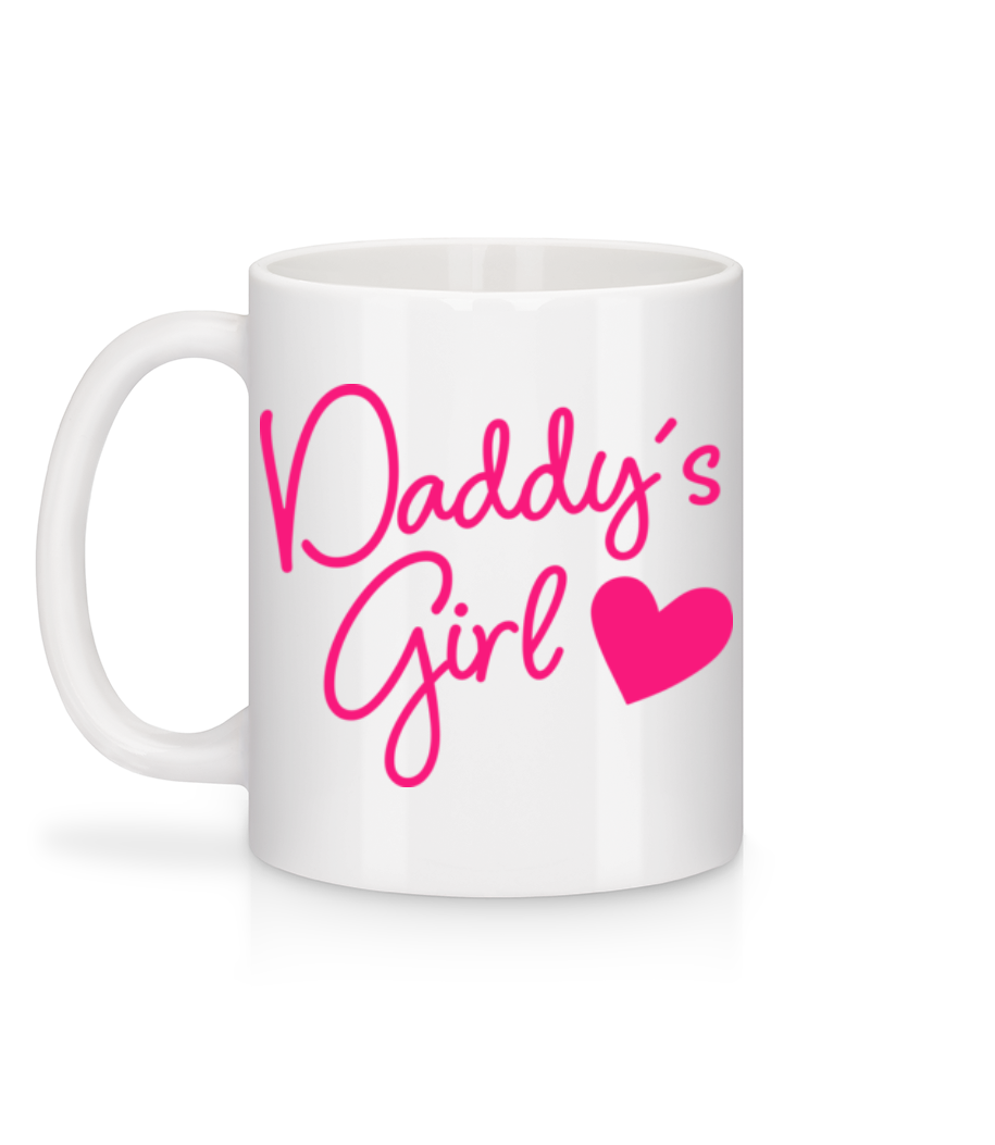 Aperçu: Daddy's Girl - Mug en céramique blanc - Blanc - Derrière