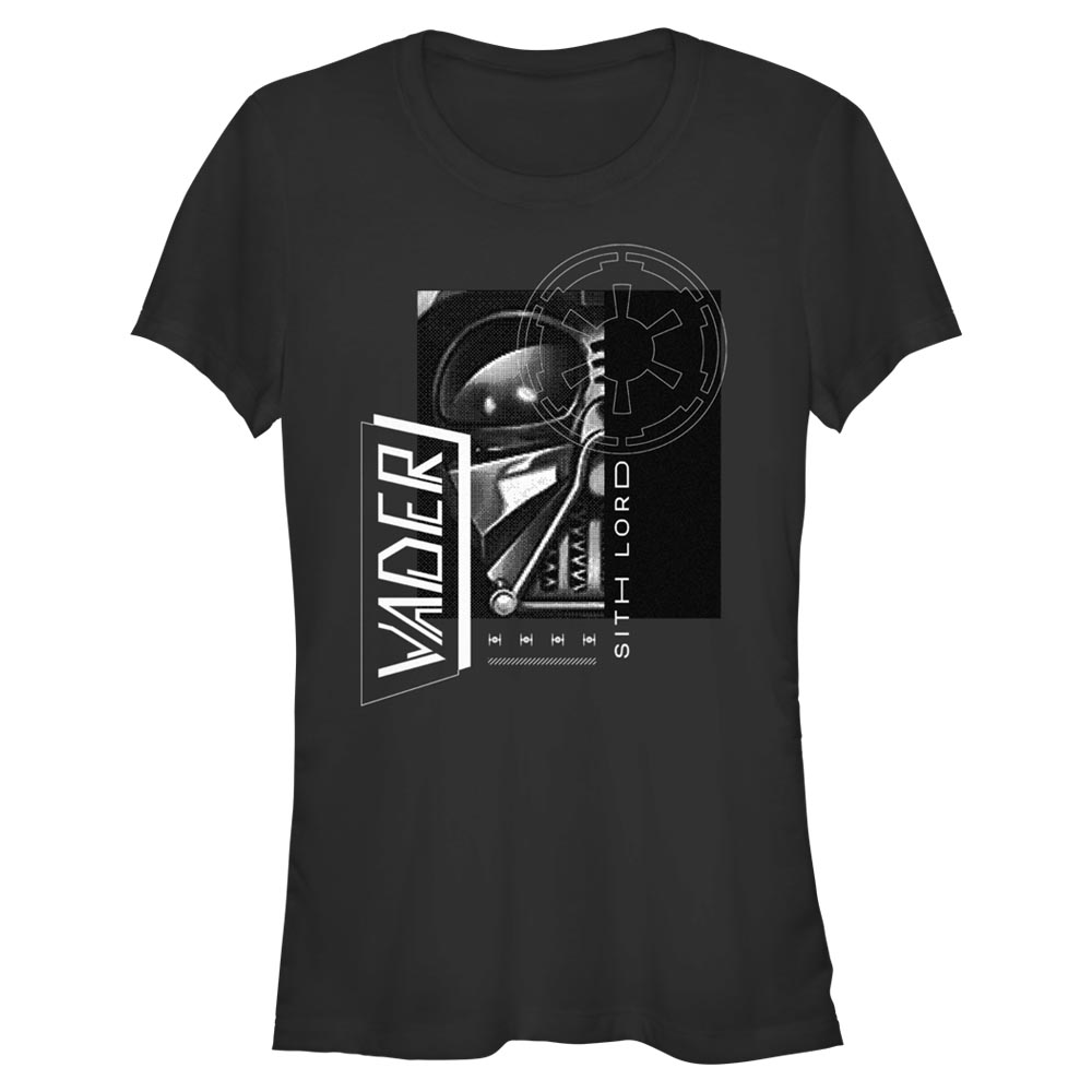 Vorschau: Star Wars - Obi-Wan Kenobi - Darth Vader Sith Lord - Frauen T-Shirt - Schwarz - Vorne