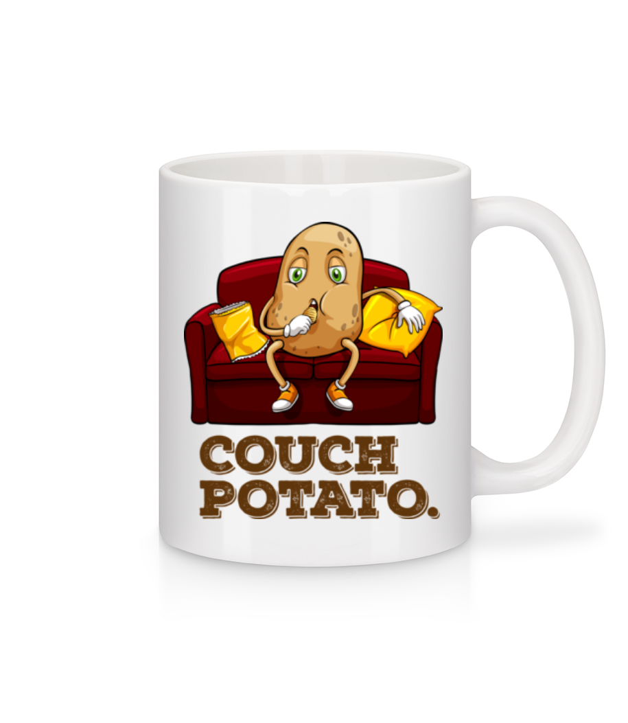 Couch Potato · Mug en céramique blanc