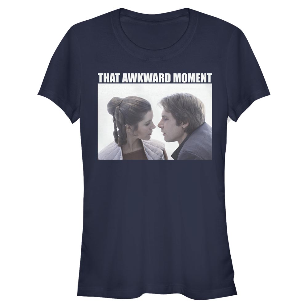 Star Wars - Han Solo & Princesse Leia Awkward - Femme T-shirt