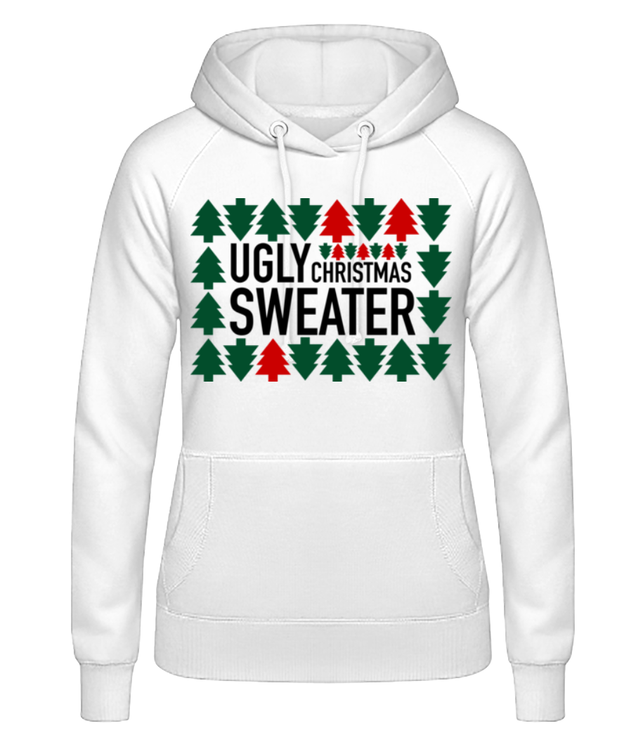 Ugly Christmas Sweater · Sweat à capuche basique pour femme